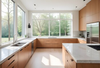 Home kitchen interior Modern design