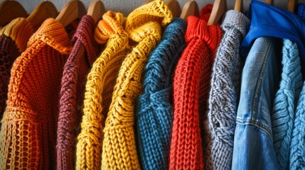 Second-Hand Cozy Clothing