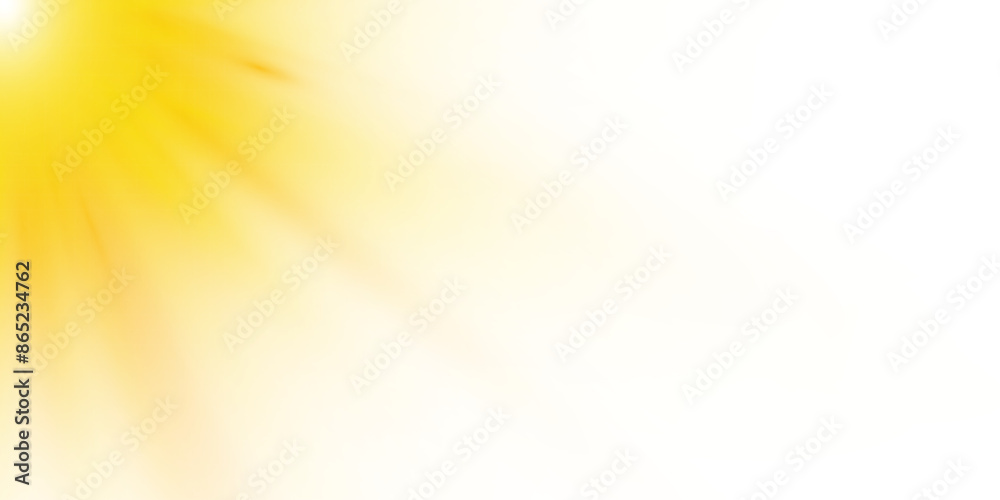 Poster yellow sun, a flash, a soft glow without departing rays. star flashed with sparkles isolated on whit