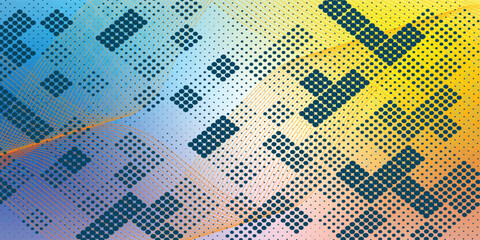 colorful gradient with blur abstract design