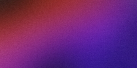 Grainy textured background fading from red to blue