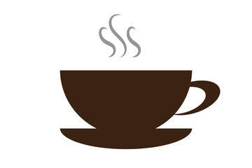 coffee cup icon set vector. cup a coffee sign and symbol