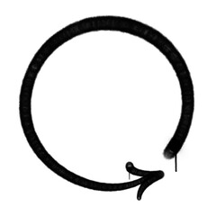 spray arrow graffiti style element