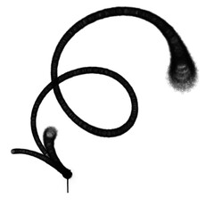 spray arrow graffiti style element