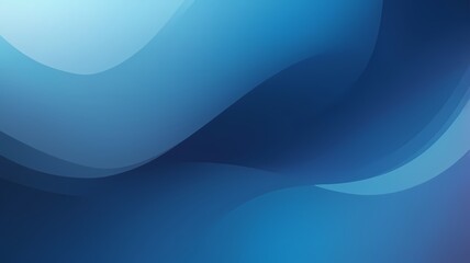 Abstract blue waves background illustration