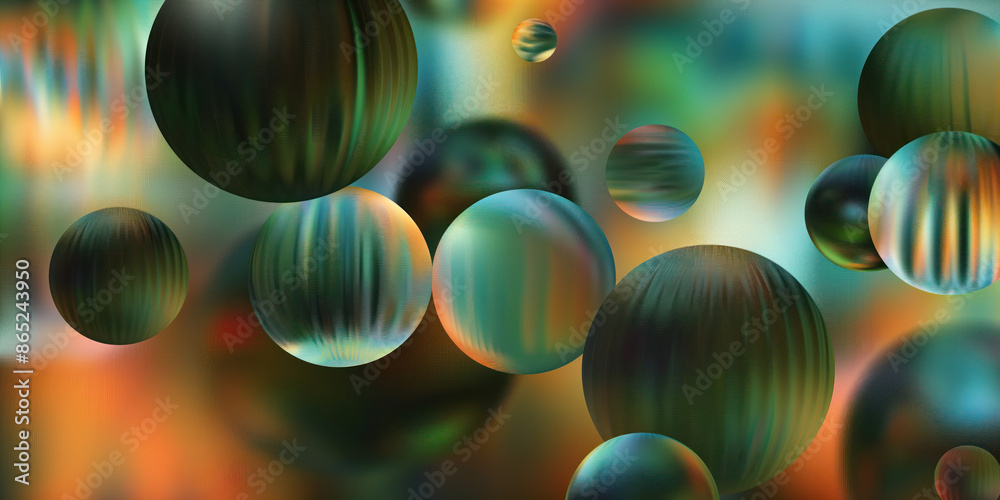Poster abstract illustration of singularity concept. origin of life. space and science. background image. c