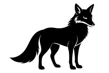  fox  silhouette vector