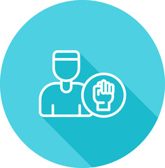 Fototapeta premium User Empowerment Vector Icon