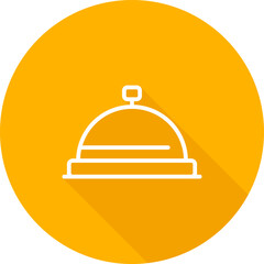 Fototapeta premium Dinner Vector Icon