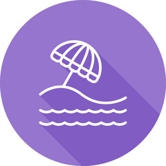 Beach Vector Icon