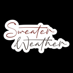 Sweater Weather