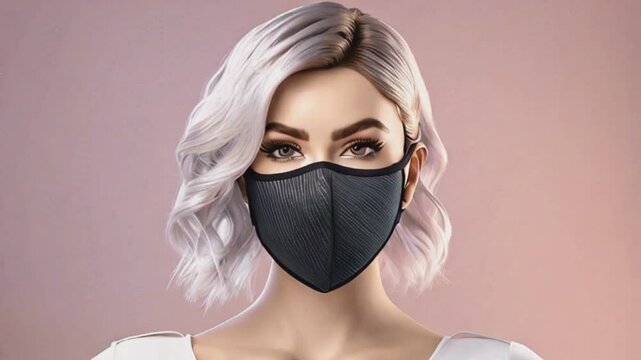 Comfortable and reusable face masks made from breathable fabric, available in various stylish designs and patterns
