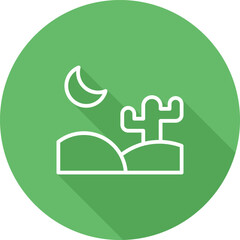 Desert Vector Icon