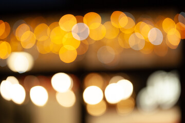 blurred city streets cafe bokeh Paris