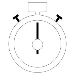 Simple of Time Related Vector Line Icon. Icon as Timer, Speed, Alarm, Restore, Time Management, Calendar and more. Vector Simple icon. Eps 10. 