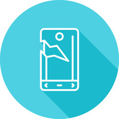 Smartphone Vector Icon © Graphic Nehar
