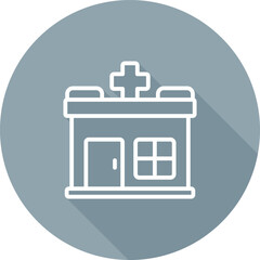 Hospital Vector Icon