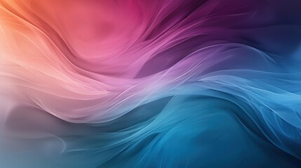 Obraz premium tulle fabric with a multicoloured gradient background, minimalist rainbow wallpaper, vibrant and artistic, for creative designs