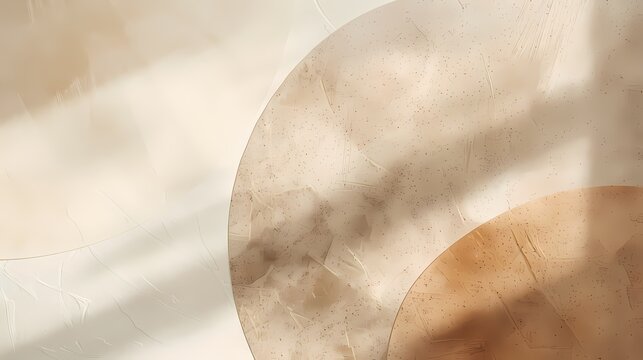 Modern Minimal Abstract Background in Warm Earthy Tones with Subtle Textures