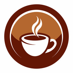       Coffee cup logo icon vector illustration.
