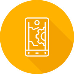 Smartphone Vector Icon © Graphic Nehar