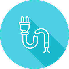 Broken Cable Vector Icon