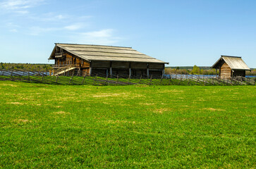 Obraz premium House of the peasant Oshevnev.