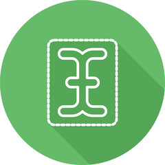 Obraz premium Type Vector Icon