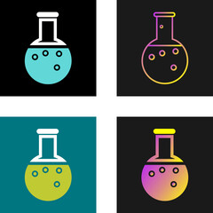 Chemical Flask Vector Icon