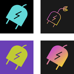 Electric Plug Vector Icon