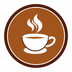       Coffee cup logo icon vector illustration.
