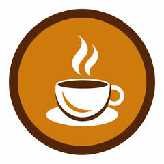       Coffee cup logo icon vector illustration.
