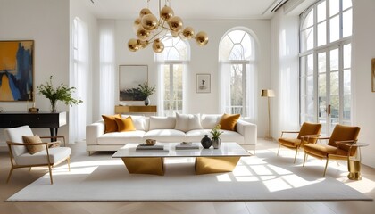 Photo interior modern design room 3d illustration