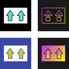 Upwards Vector Icon