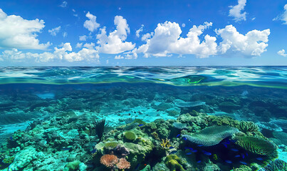 Obraz premium Bay of Pigs Diving: Coral Reefs, Marine Life, and Scuba Diving Adventures in Playa Girón