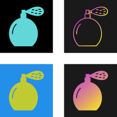 Perfume Bottle Vector Icon