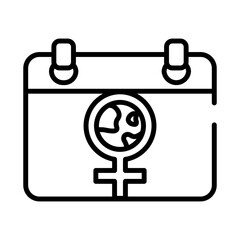 International Women Day Lineart