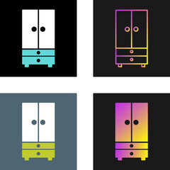 Cupboard Vector Icon