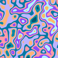 COLORFUL TEMPLATE ABSTRACT PAPER CUT PATTERN DESIGN FLAT PASTEL COLOR FOR WALLPAPER BACKGROUND ELEMENT VECTOR 