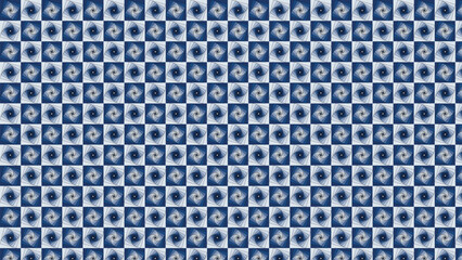 Blue hole geometric pattern background, Vector background.