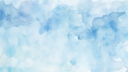 Obraz premium Abstract Watercolor Background in Blue and White