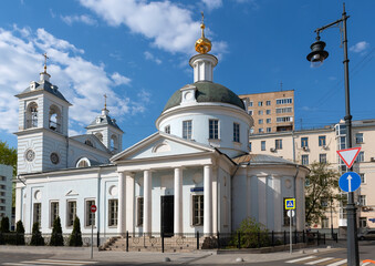 The Church of the Assumption of the Blessed Virgin Mary on the Tombs. Bolshoy Vlasyevsky lane, 2/2....