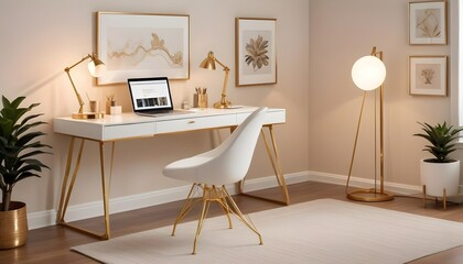 Photo interior modern design room 3d illustration