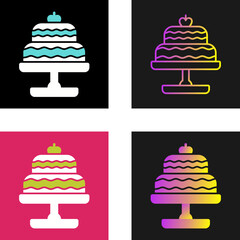 Cake Vector Icon