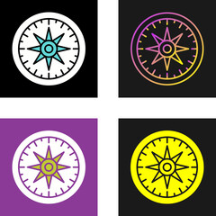 Compass Vector Icon