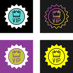 Vip Vector Icon