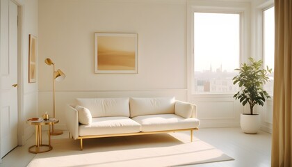 Photo interior modern design room 3d illustration