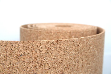 Cork texture, isolation and decorative material