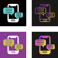 Bubble Chat Vector Icon