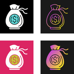 Money Bag Vector Icon